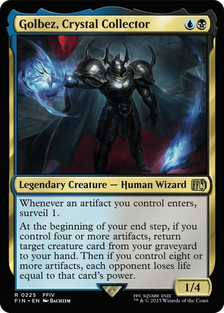 Golbez, Crystal Collector