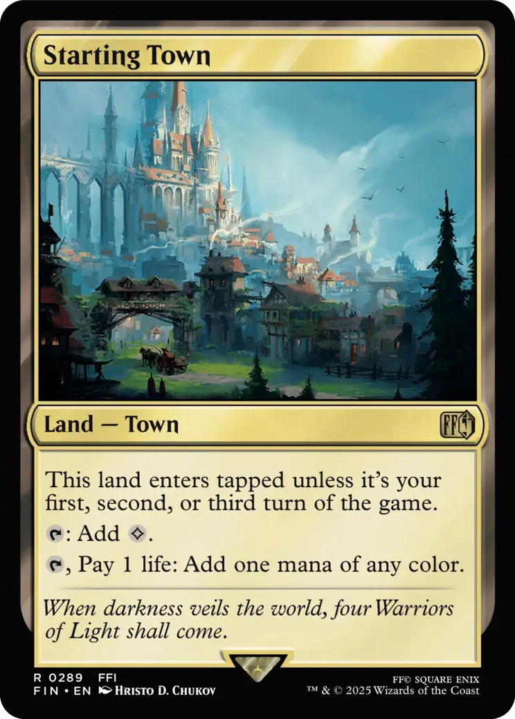 Starting Town