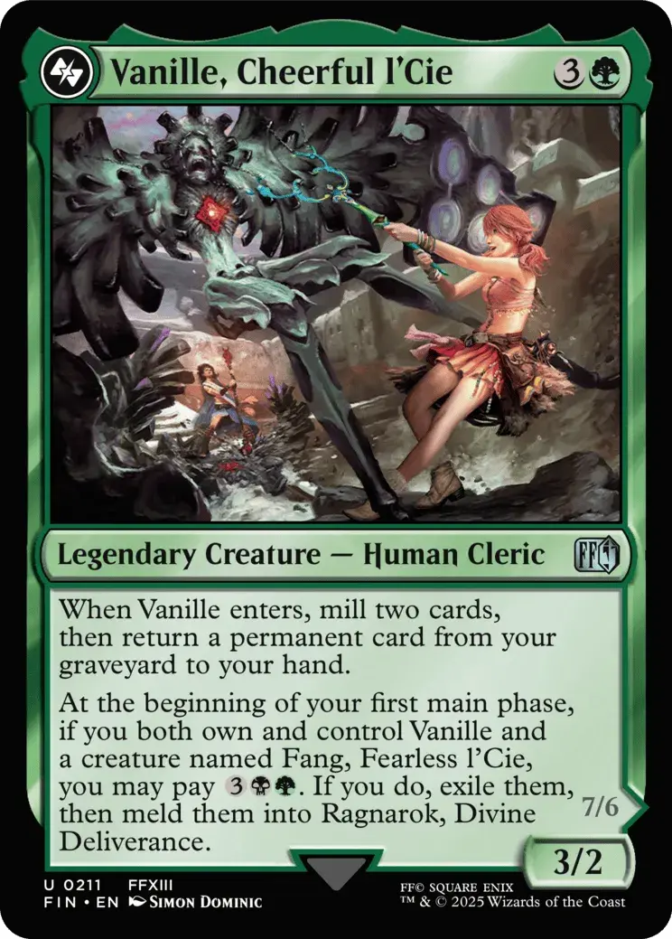 Vanille, Cheerful l'Cie