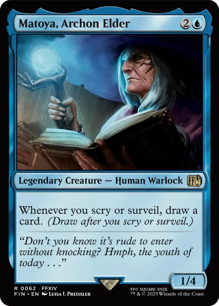 Matoya, Archon Elder