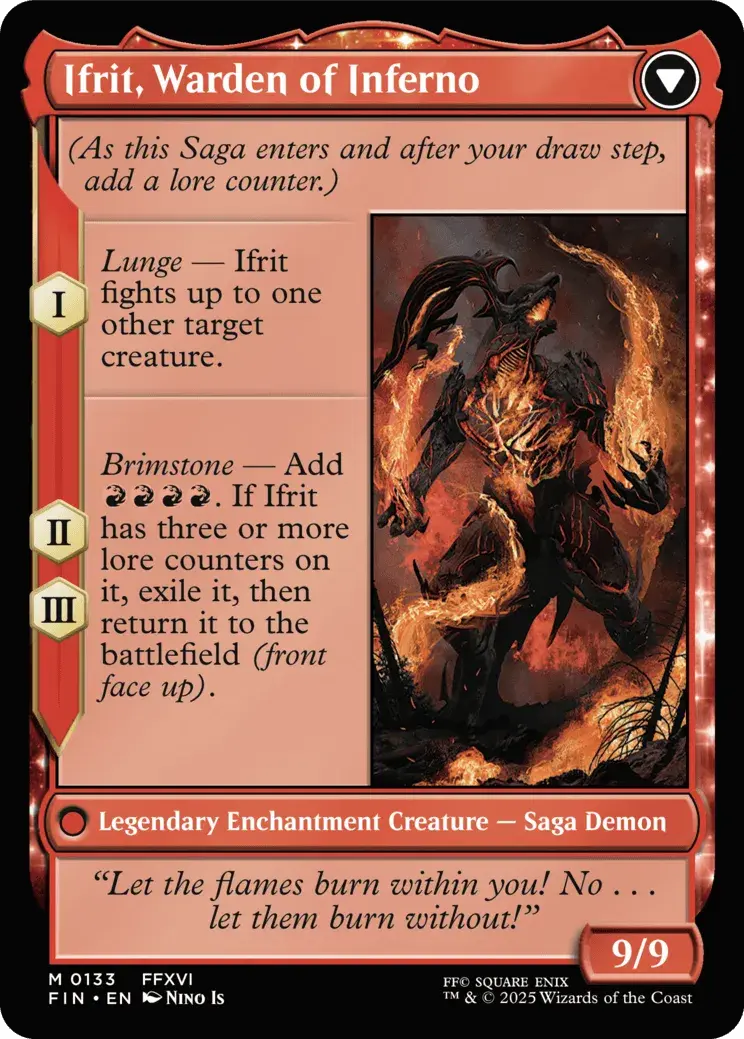 Ifrit, Warden of Inferno