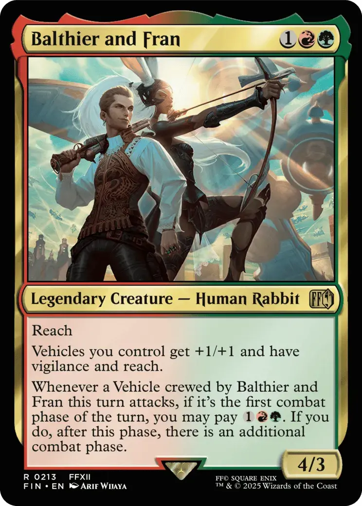 Balthier and Fran
