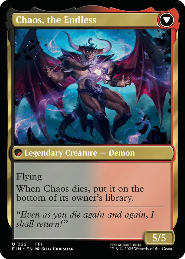 Chaos, the Endless