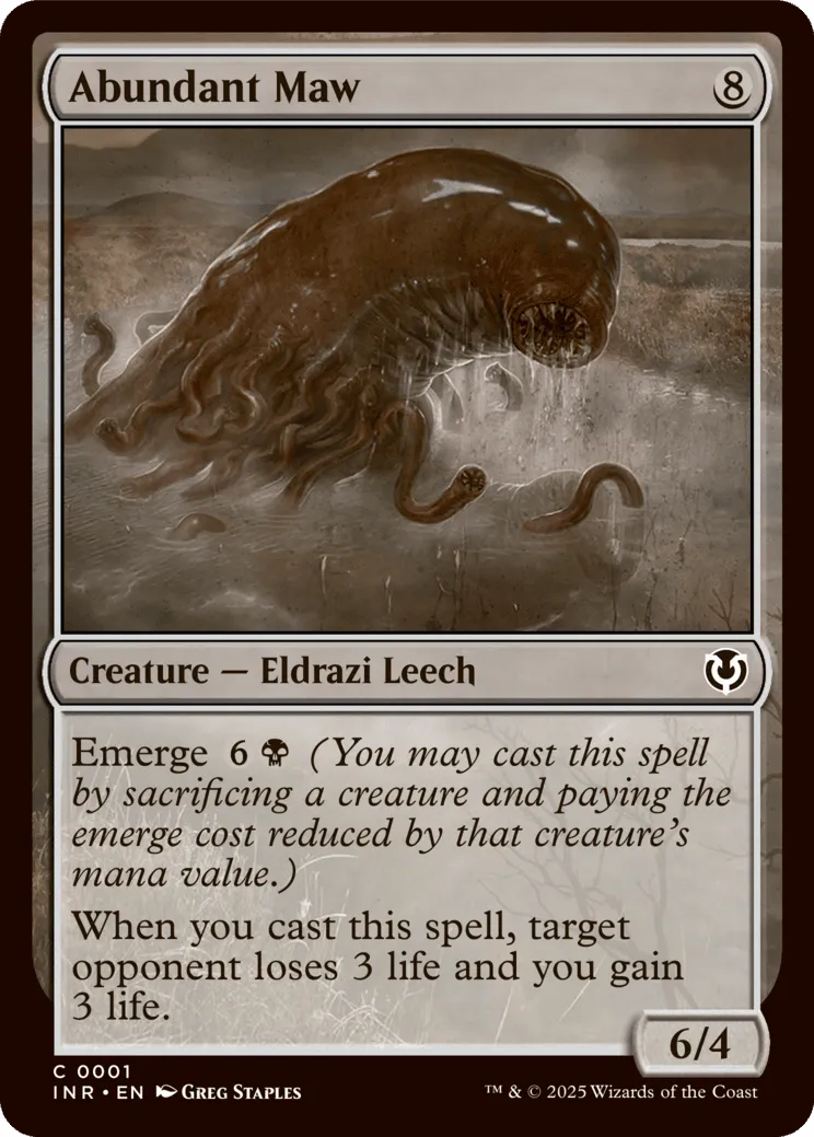 Abundant Maw
