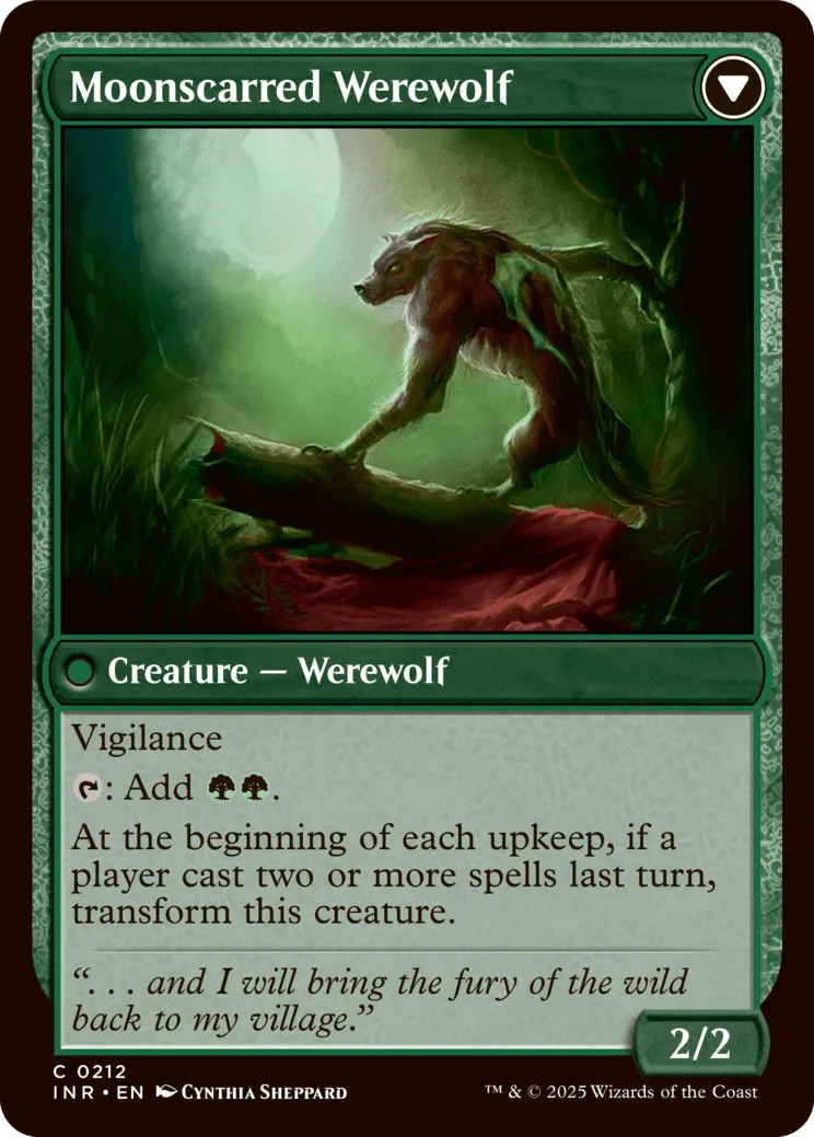 Moonscarred Werewolf