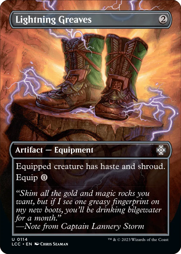 Lightning Greaves
