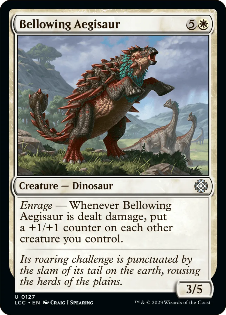 Bellowing Aegisaur
