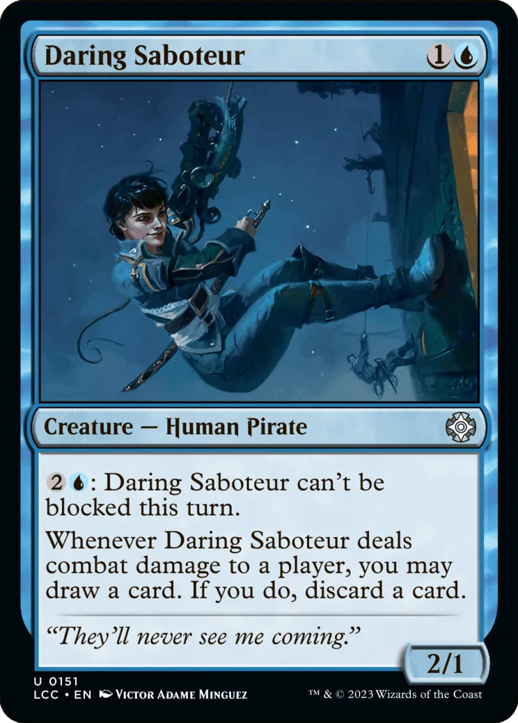 Daring Saboteur