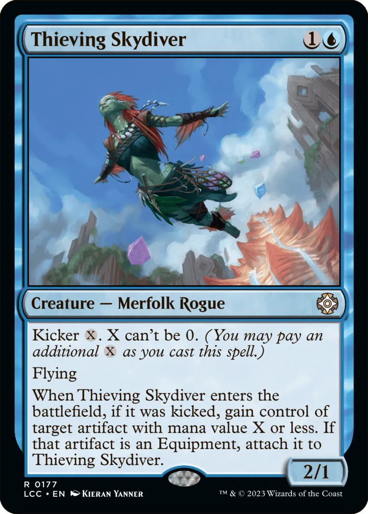 Thieving Skydiver