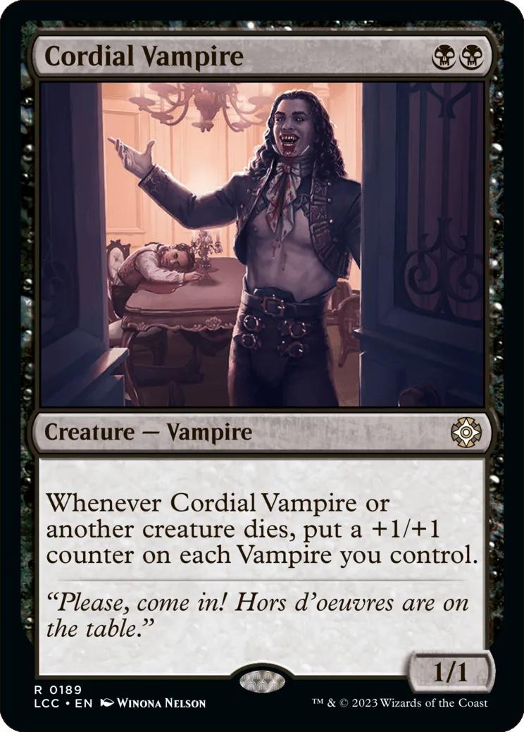 Cordial Vampire