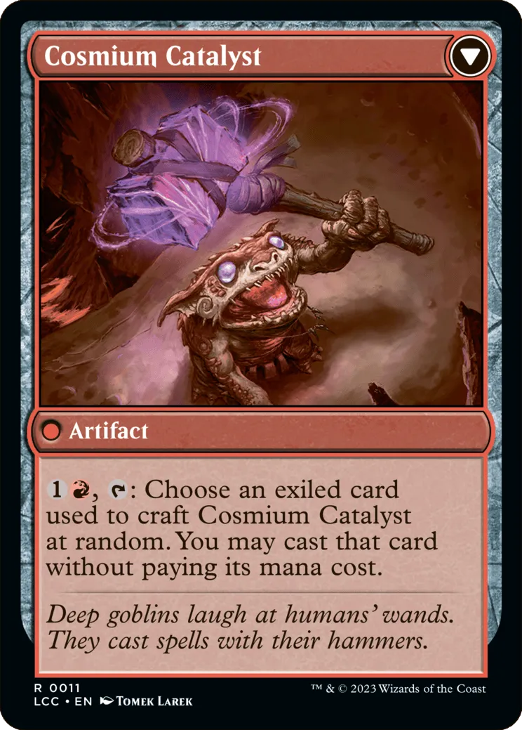 Cosmium Catalyst
