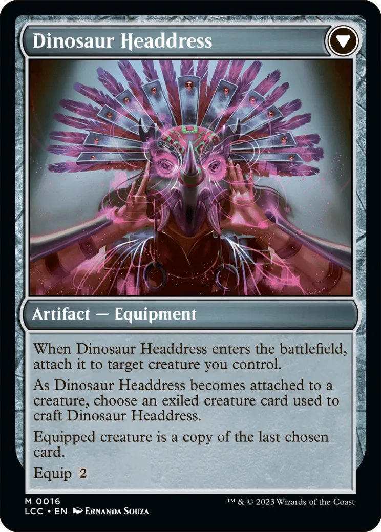 Dinosaur Headdress