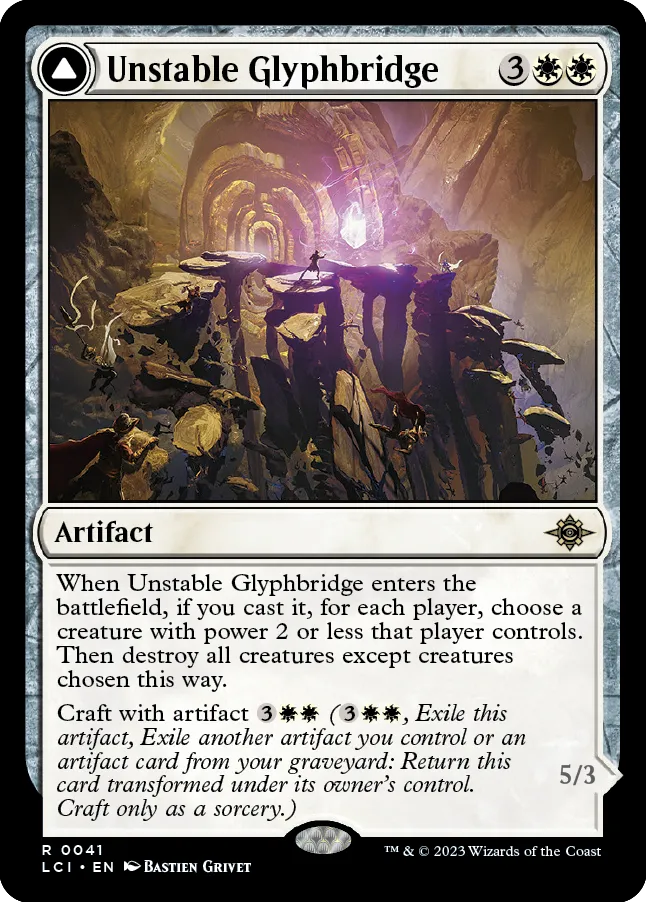Unstable Glyphbridge