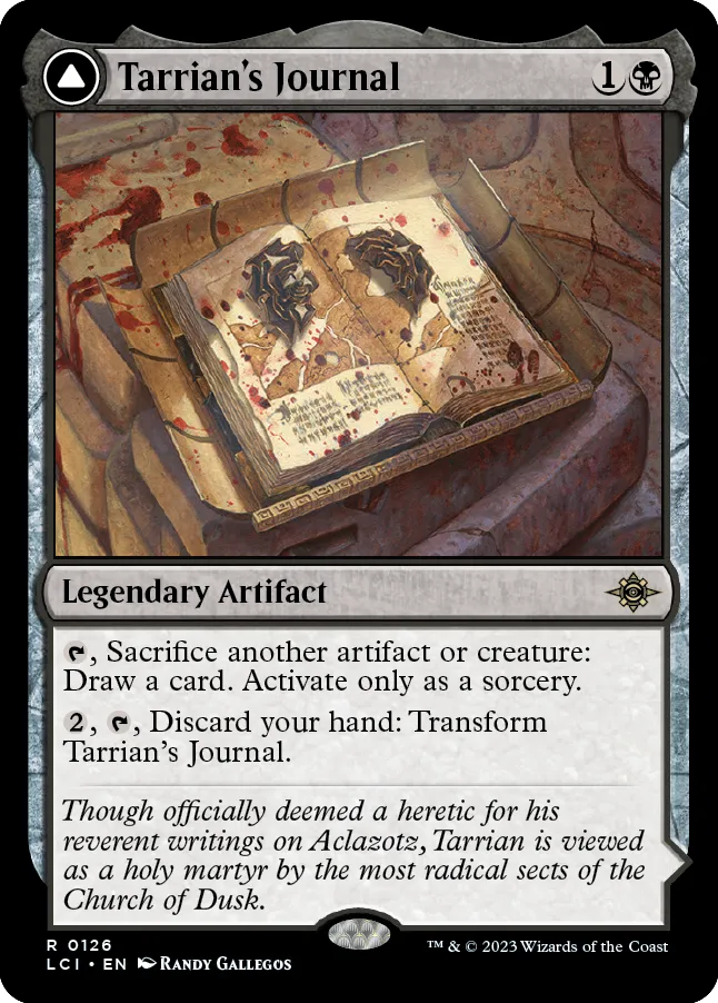 Tarrian's Journal