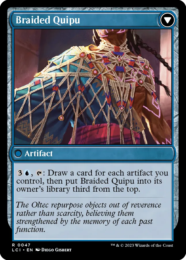 Braided Quipu