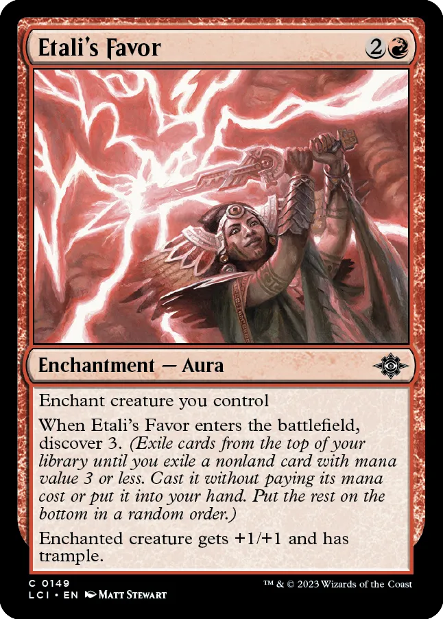 Etali's Favor