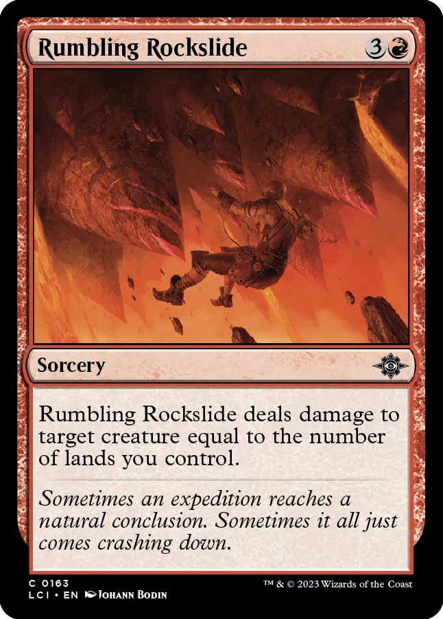 Rumbling Rockslide