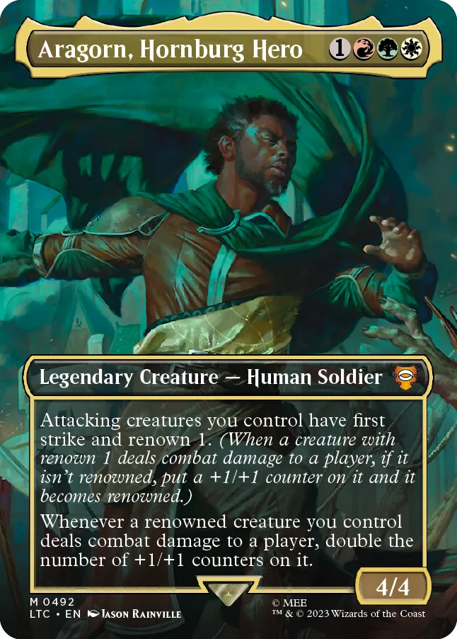 Aragorn, Hornburg Hero