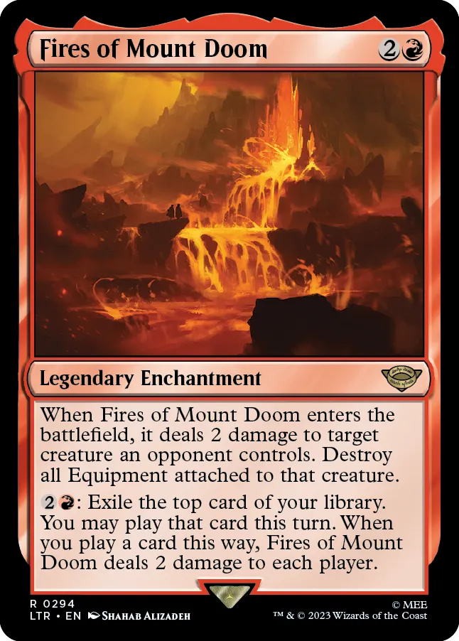 Fires of Mount Doom