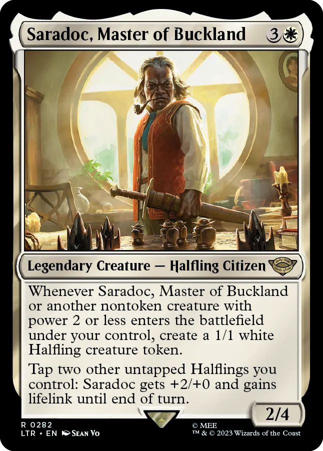 Saradoc, Master of Buckland