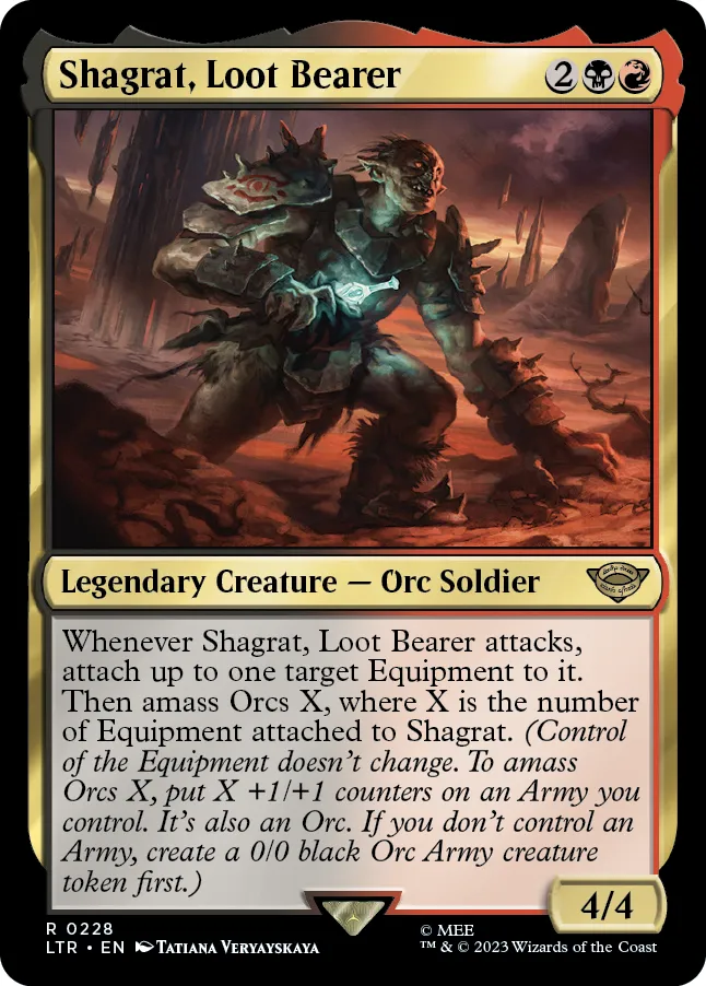 Shagrat, Loot Bearer