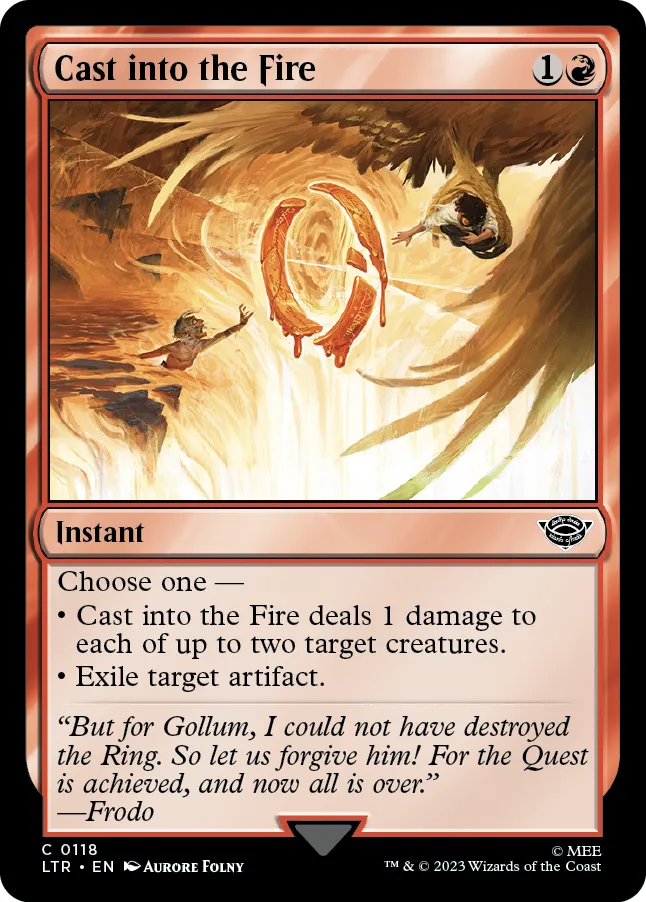 Cast into the Fire
