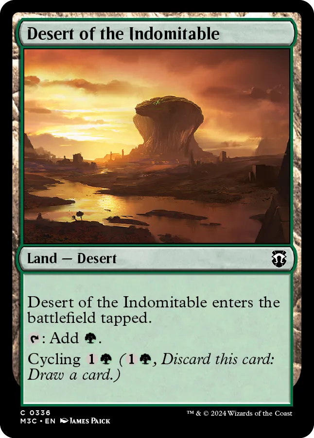 Desert of the Indomitable
