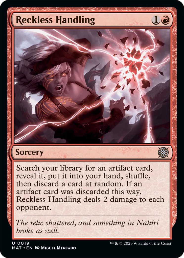 Reckless Handling