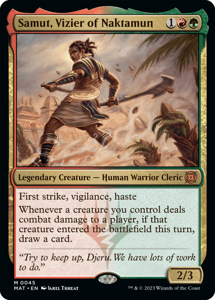 Samut, Vizier of Naktamun