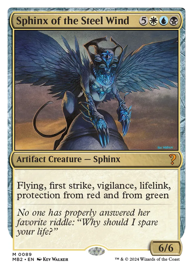 Sphinx of the Steel Wind