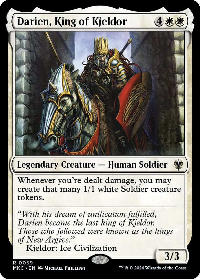 Darien, King of Kjeldor