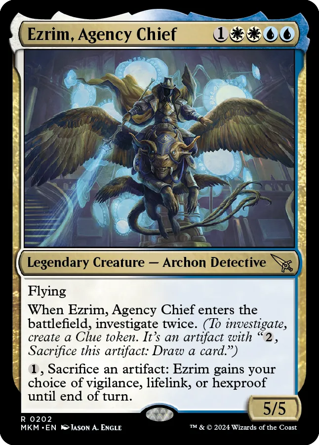 Ezrim, Agency Chief