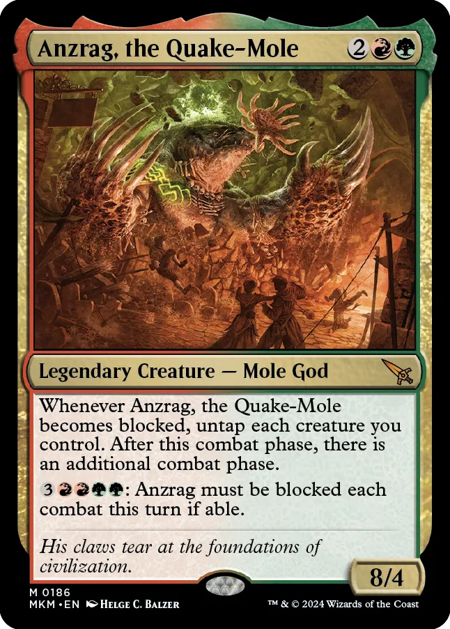 Anzrag, the Quake-Mole