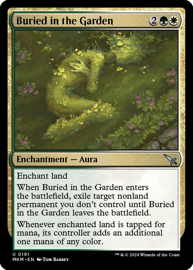 Buried in the Garden