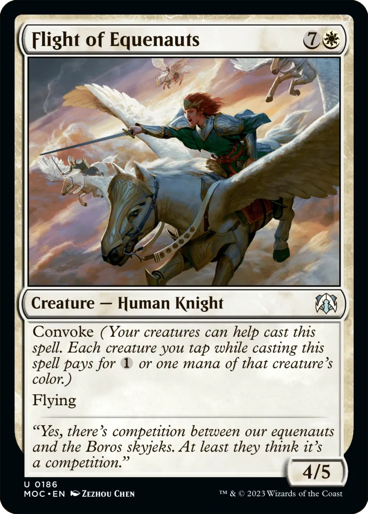 Flight of Equenauts
