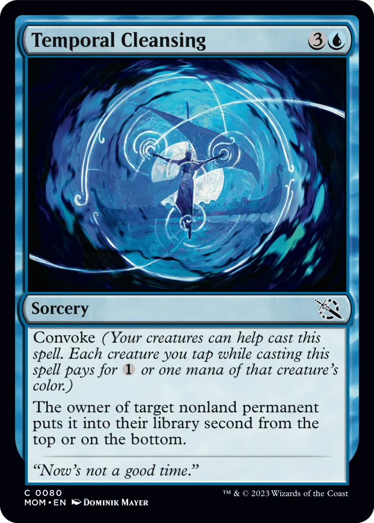 Temporal Cleansing
