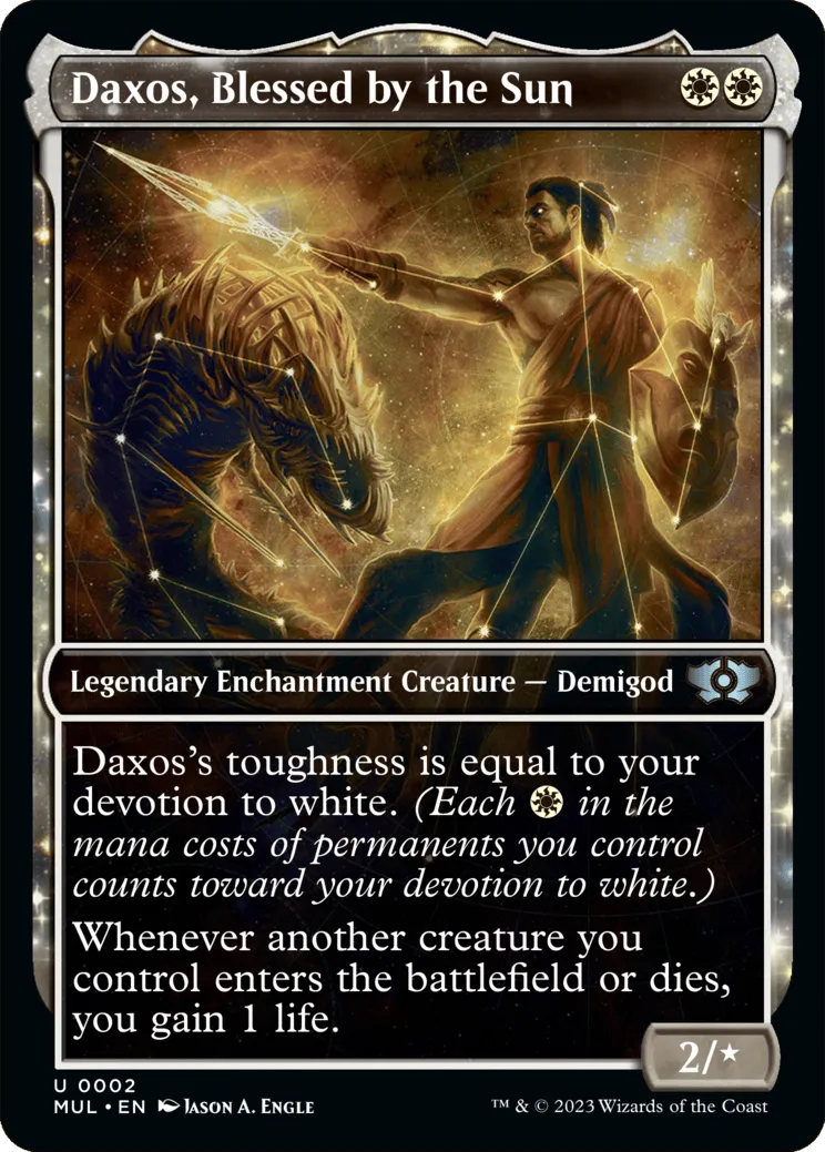 Daxos, Blessed by the Sun