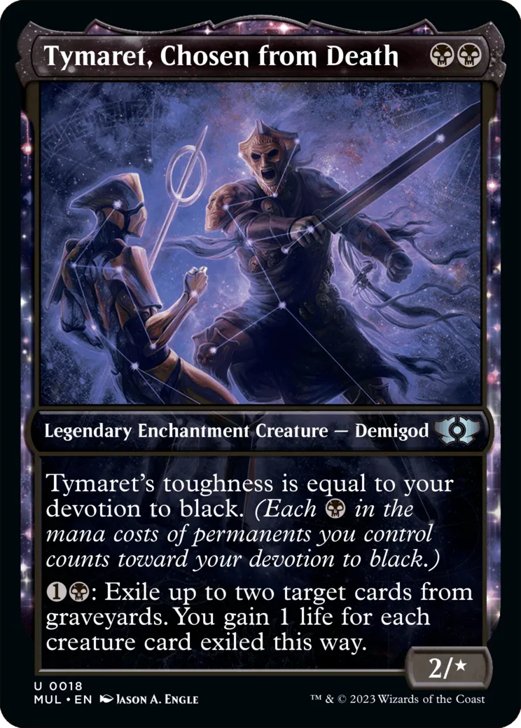 Tymaret, Chosen from Death