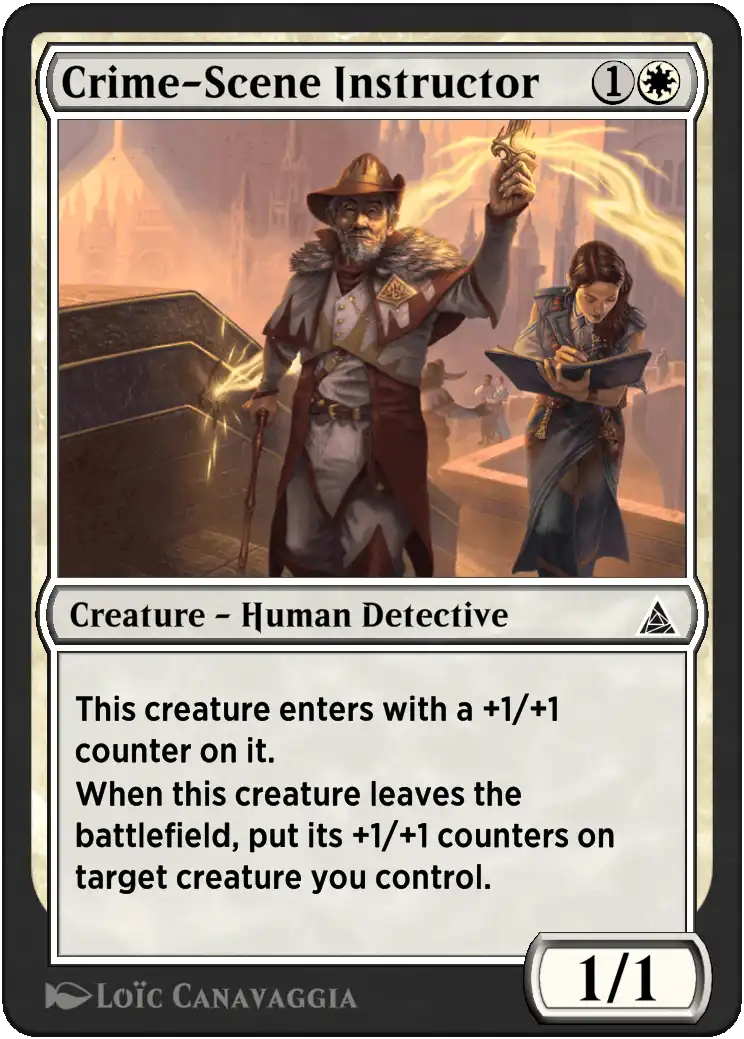 Crime-Scene Instructor