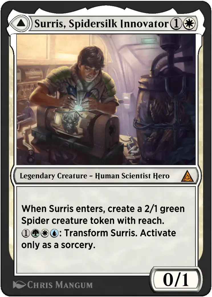 Surris, Spidersilk Innovator