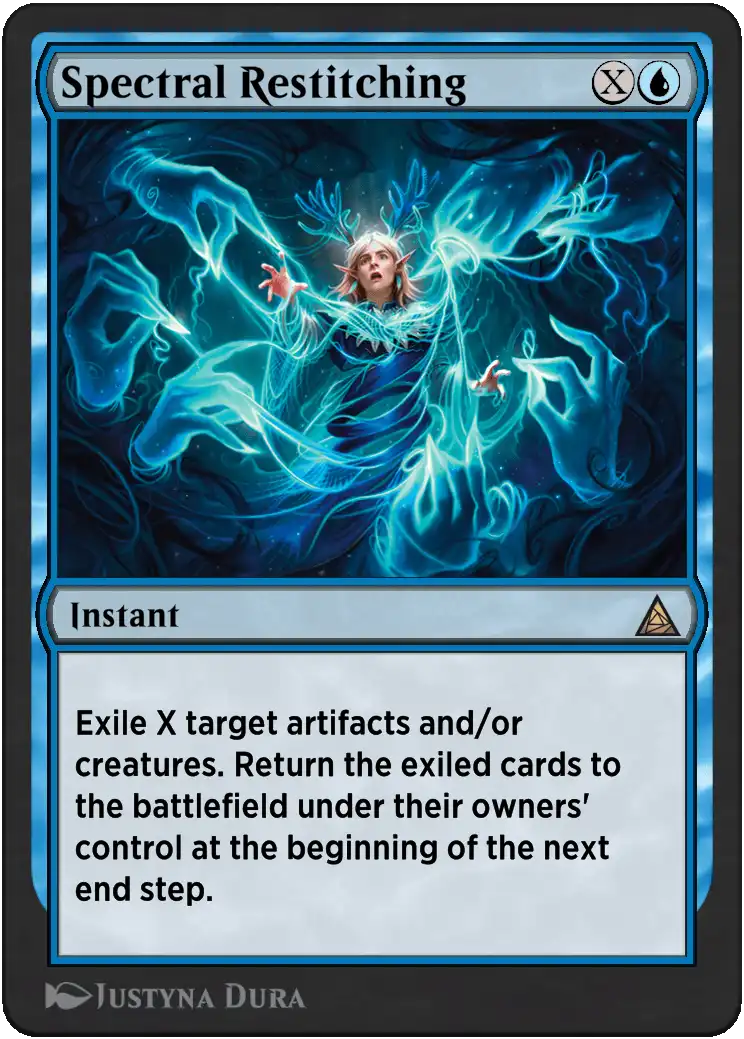 Spectral Restitching