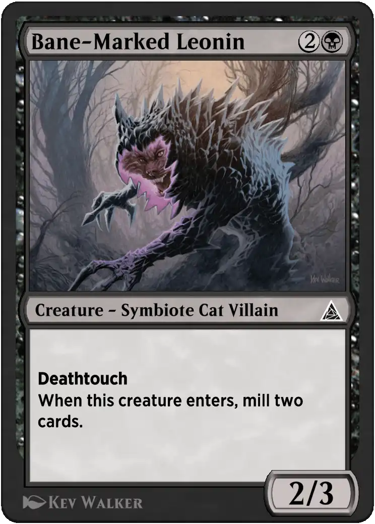 Bane-Marked Leonin