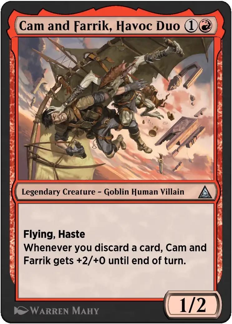 Cam and Farrik, Havoc Duo