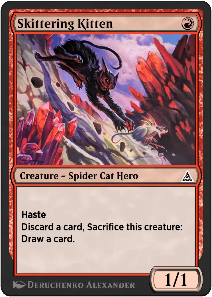 Skittering Kitten