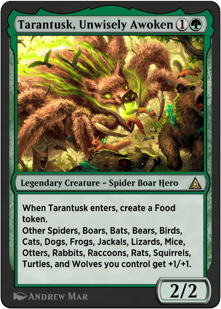 Tarantusk, Unwisely Awoken