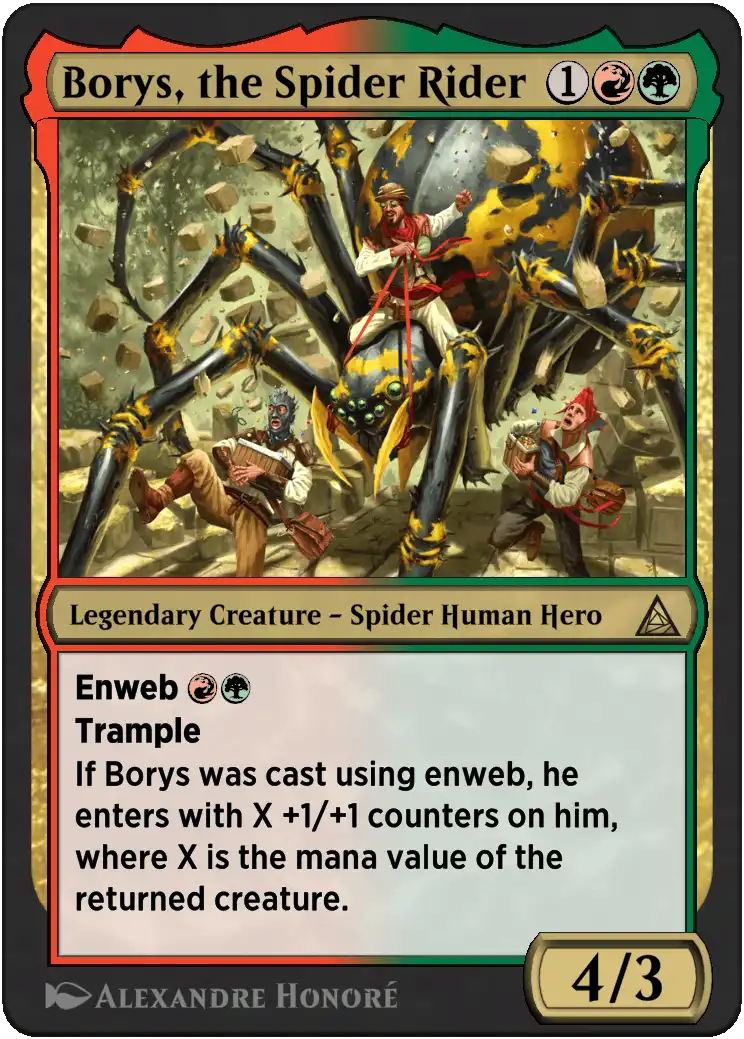 Borys, the Spider Rider