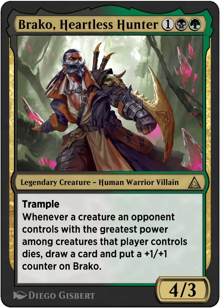 Brako, Heartless Hunter