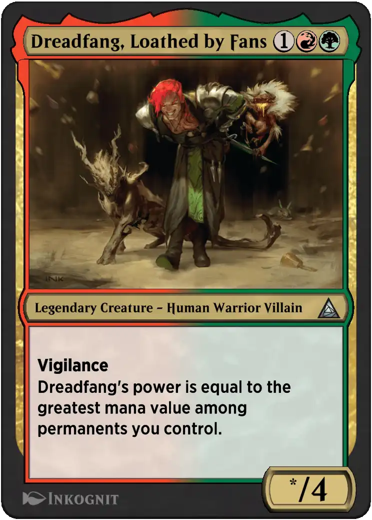 Dreadfang, Loathed by Fans