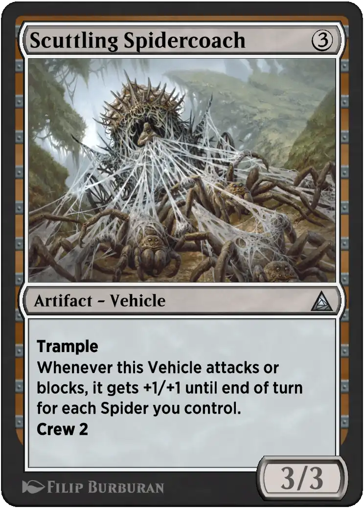 Scuttling Spidercoach