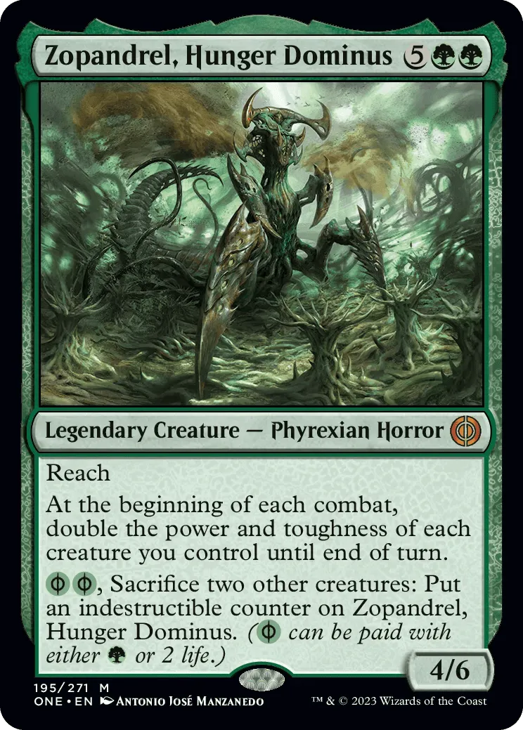 Zopandrel, Hunger Dominus